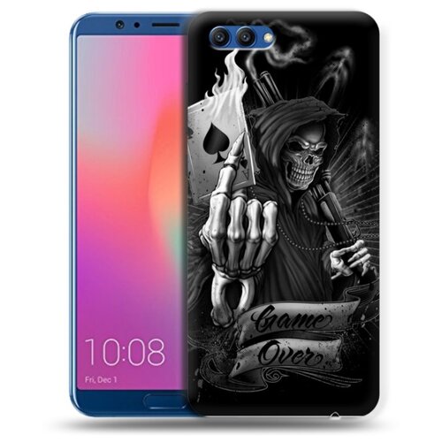 фото Дизайнерский пластиковый чехол для huawei honor view 10 креативный дизайн 100gadgets