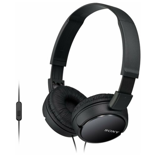 Проводные наушники Sony MDR-ZX110AP, black