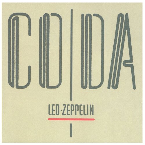 Виниловая пластинка Warner Music Led Zeppelin - Coda (1LP) виниловая пластинка warner music led zeppelin led zeppelin