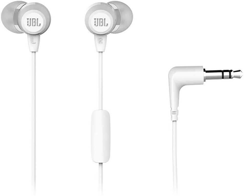 Наушники JBL C50HI, white