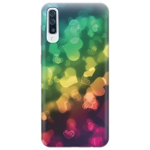 фото Чехол - накладка artcolor для samsung galaxy a50 / a50s / a30s с принтом "сердечки" re:pa