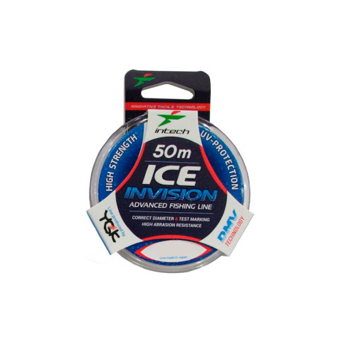 leska intech ice invision 30m016 mm 221 kg Монофильная леска Intech Invision Ice Line d=0.08 мм, 50 м, 0.61 кг, прозрачный, 1 шт.