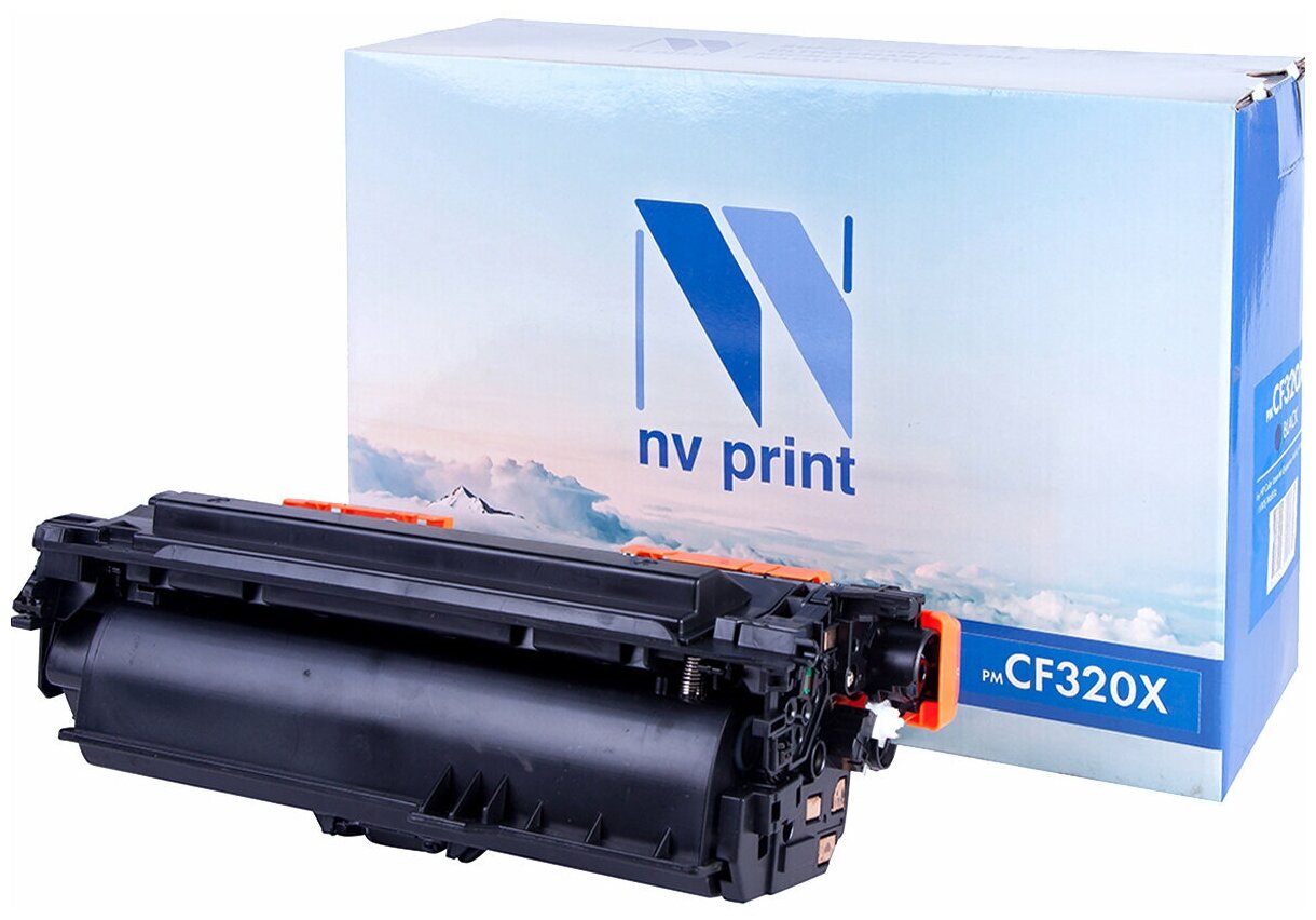 Совместимый картридж NV Print NV-НР CF320X Black (NV-CF320XBk) для HP LaserJet Color MFP-M680dn, M680f, Flow M680z