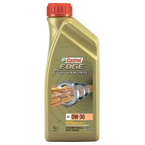 фото Синтетическое моторное масло castrol edge professional a3 0w-30 1 л