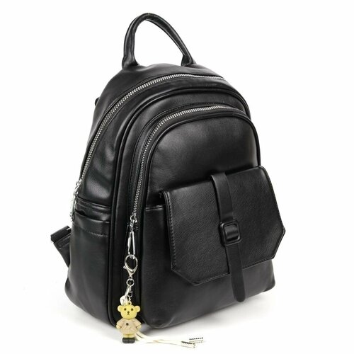 фото Рюкзак ао6851 черный, фактура гладкая, черный piove