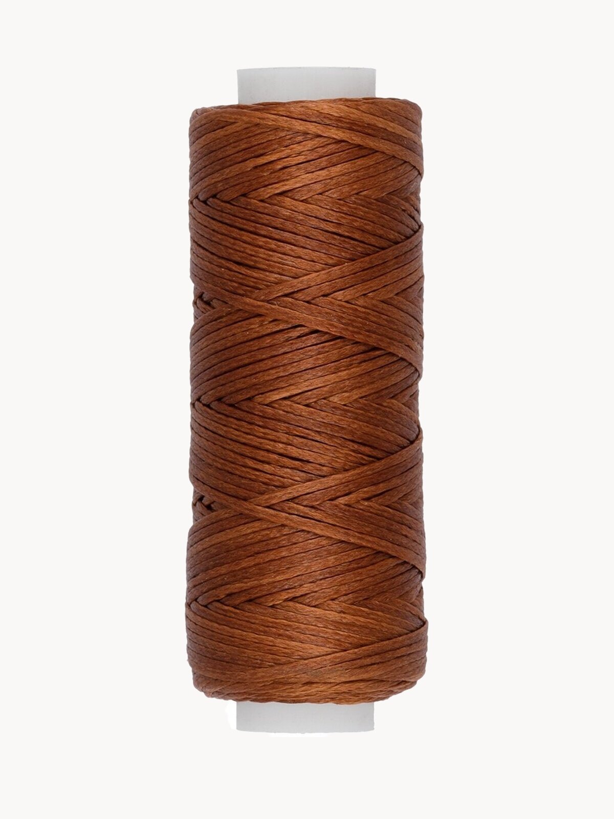 Нитки для кожи "Промысел" вощёные, плоские LC-001 0.8 мм 25 м № 002 св. коричневый