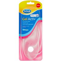 Scholl GelActiv стельки для обуви на плоской подошве, р-р: 35-40, цвет: прозрачные,1 пара