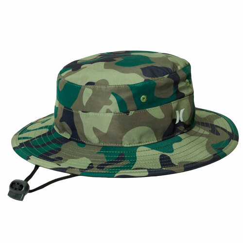 фото Панама hurley, размер one size, зеленый