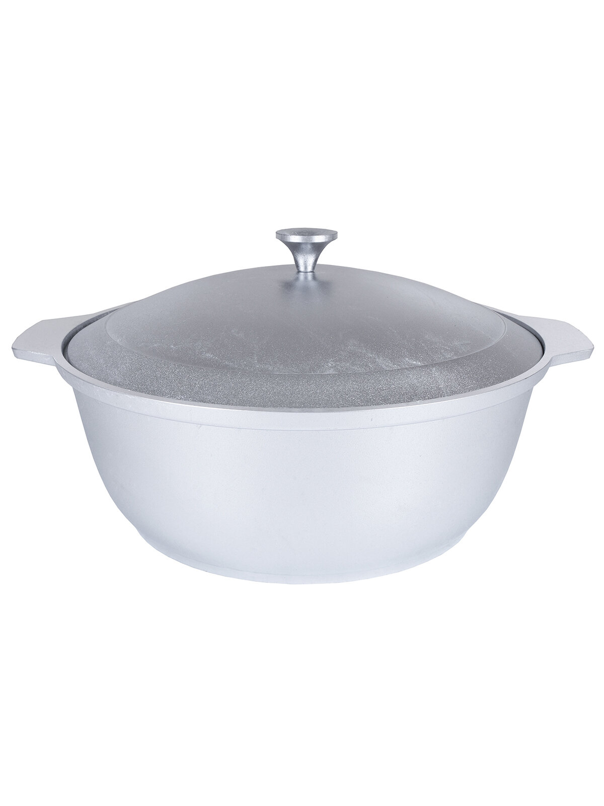 фото Кастрюля-жаровня с крышкой Kukmara алюминиевая, 4 л