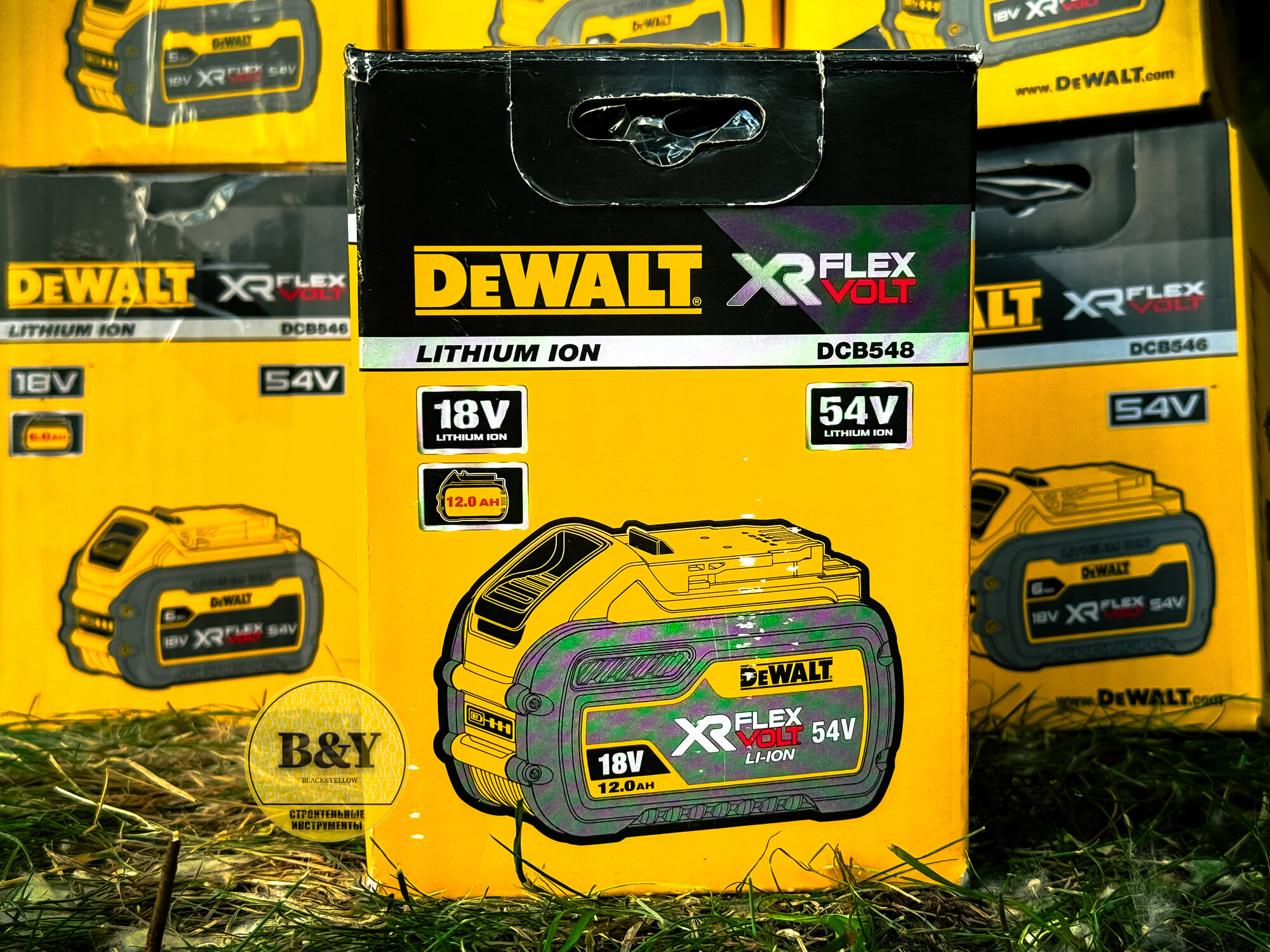 Аккумулятор DeWalt DCB548 Li-Ion 18/54В 12/4Ач - фото №6