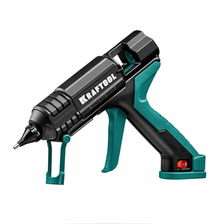 Клеевой пистолет KRAFTOOL Grand 200 для стержней 11-12 мм