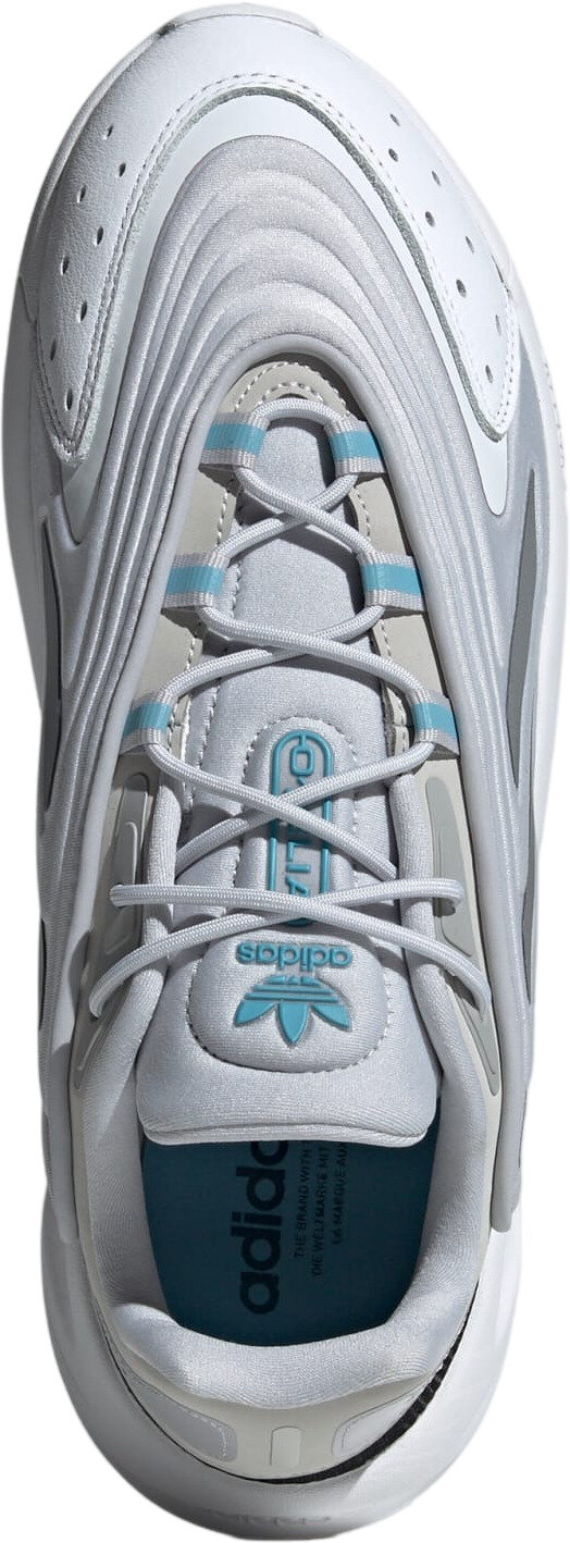 Кроссовки adidas Ozelia, полнота F, размер 7 UK, серый/серебряный — фото 1