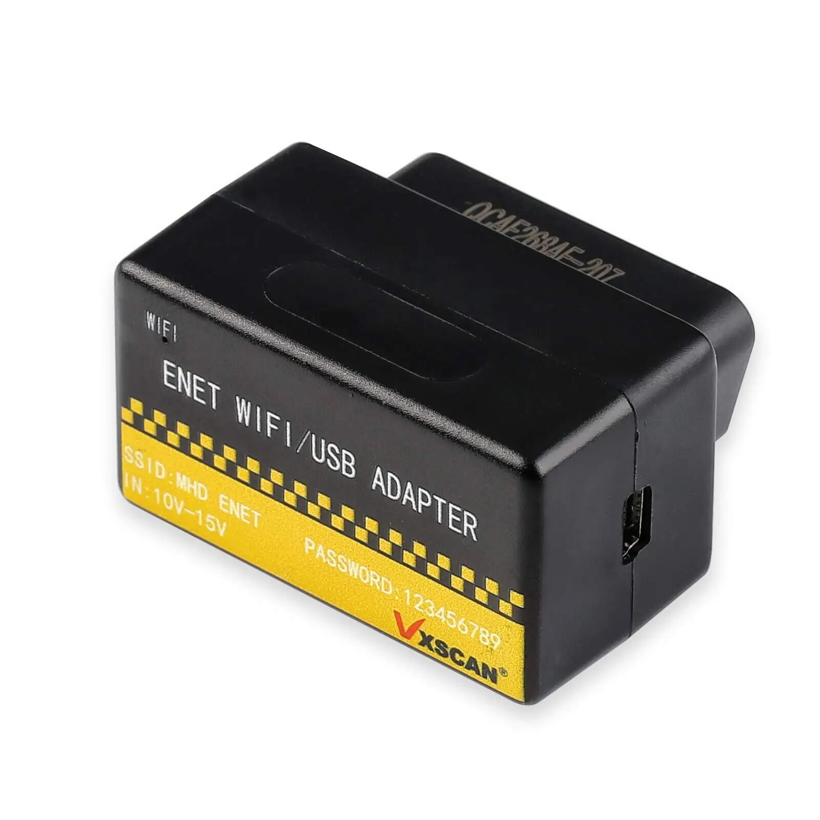 VXSCAN OBD ENET WIFI/USB-адаптер DOIP для VW/VOLVO/BMW F/G-серии для BimmerCode E-SYS Bootmod3 Ethernet работает с iOS Android — фото 1