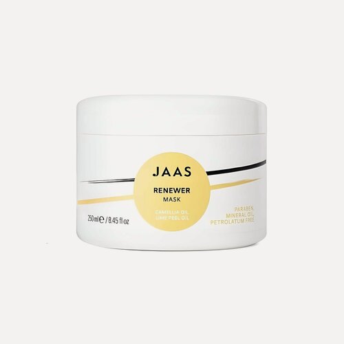 Изображение товара Маска питательная восстанавливающая для поврежденных и сухих волос Jaas Renewer, 250 мл