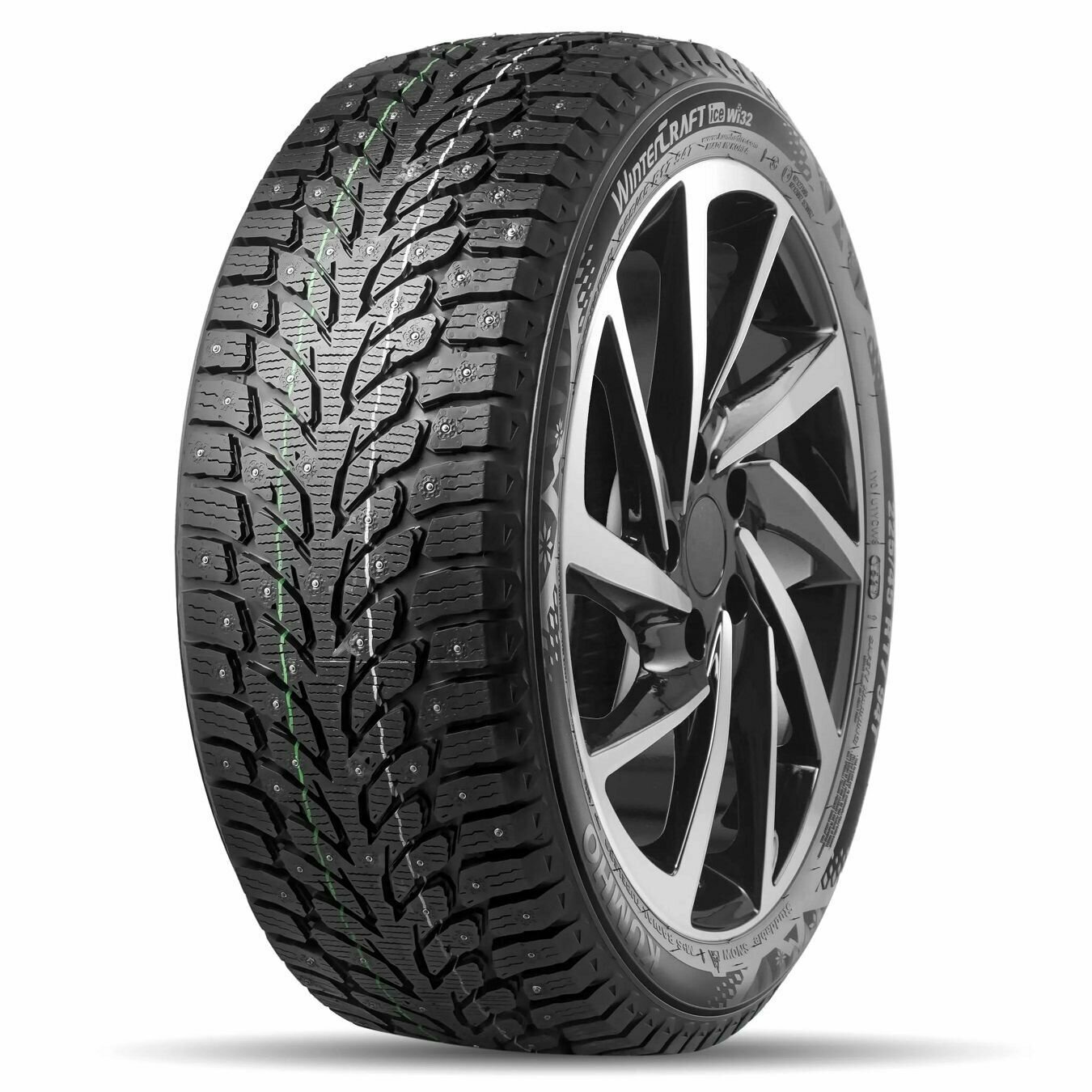 Kumho 235/50 R18 101T WI32 шип Korea