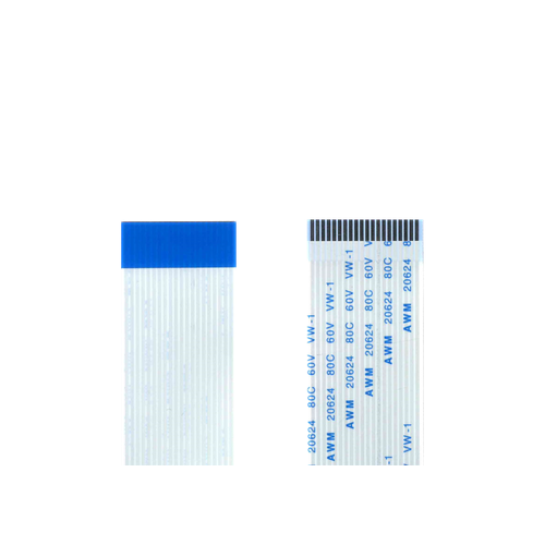 Шлейф 20 pin, 10 см, шаг 1 мм FFC, прямой А