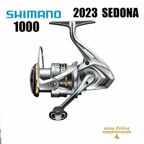 фото Shimano 2023 sedona 1000 катушка с плавным фрикционом и точной намоткой лески для мелкой и средней рыбы