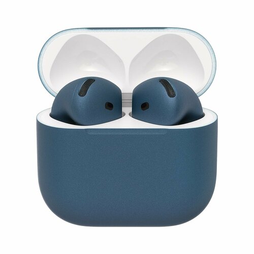 Беспроводные наушники Apple AirPods 4 4-го поколения USBC Type-C с активным шумоподавлением ANC custom светло-синие металлик 2939300₽