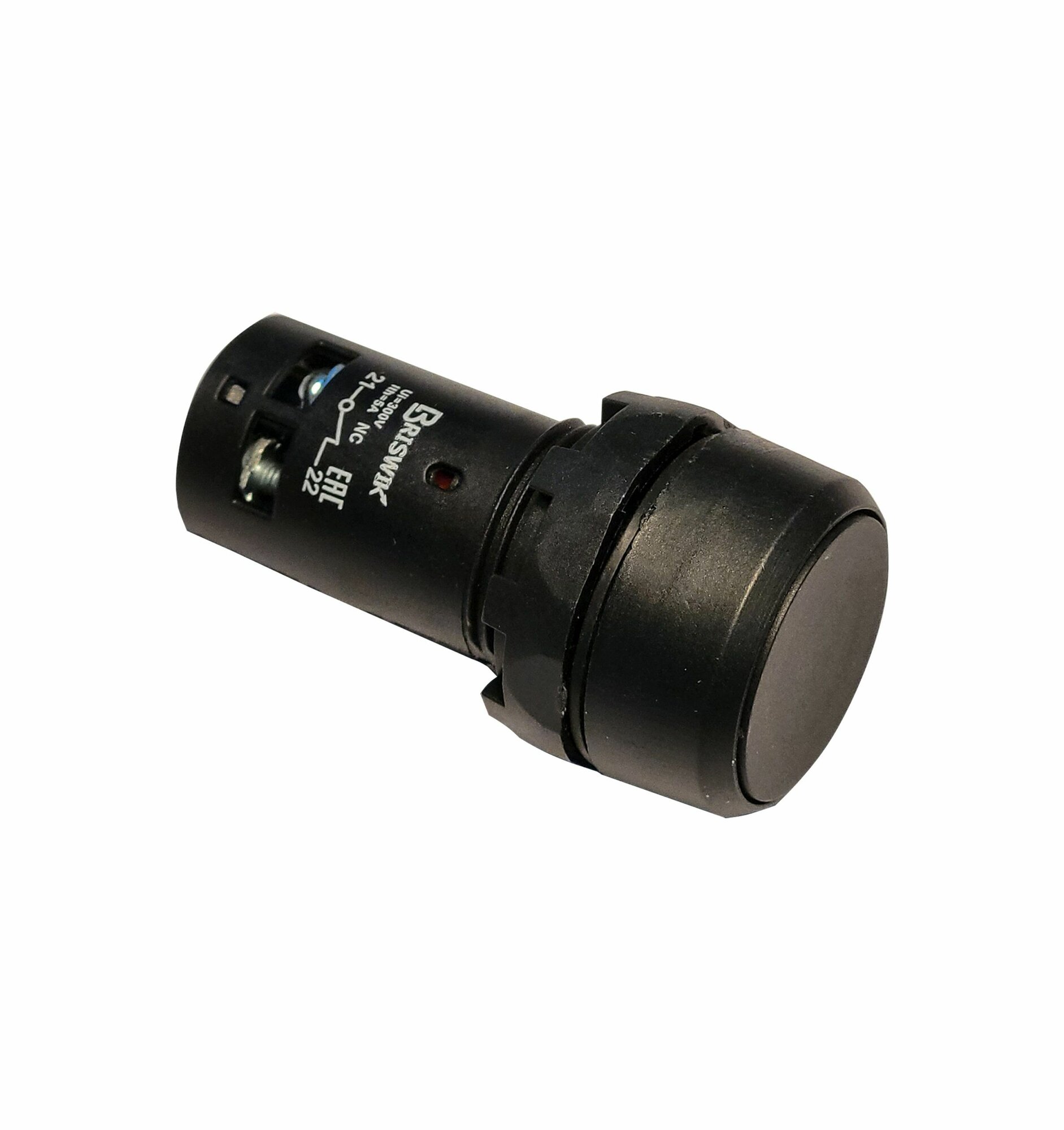 КМЕ 1111м чёрный 1но+1нз Цилиндр-моноблок IP40 (10шт)