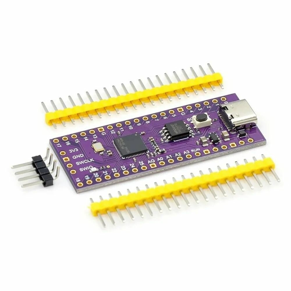 Программируемый контроллер / микрокомпьютер Raspberry Pi Pico Board RP2040 16Мб Type-C (Н)