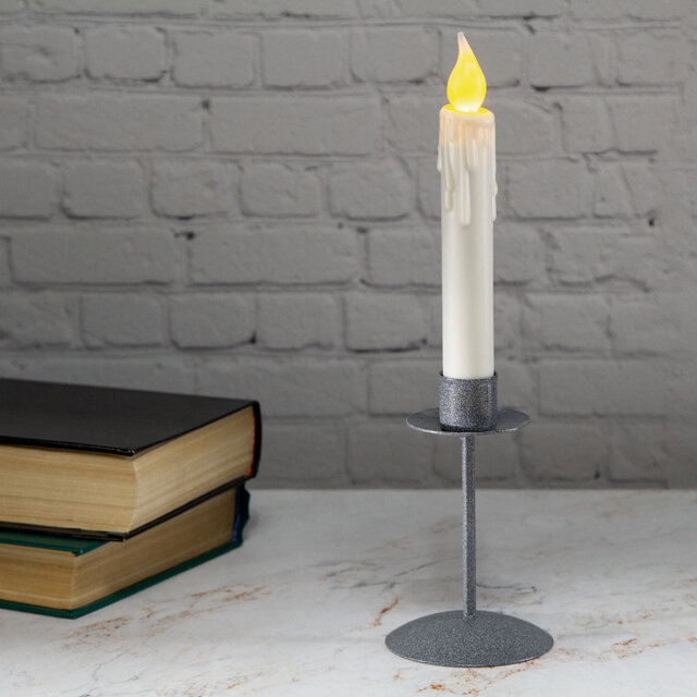 Металлический подсвечник Ингланд 12 см серый Омский Свечной 980321