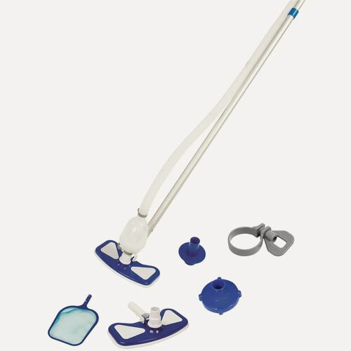 Изображение товара Набор для очистки бассейнов, сачок и пылесос, 279 см, Bestway