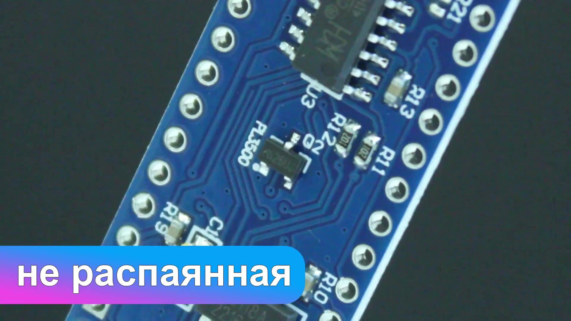 Arduino Nano V3.0 (CH340C) на базе контроллера ATmega168PA. / ардуино — фото 1