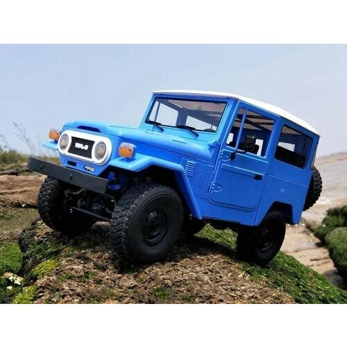 Радиоуправляемая машина WPL японский внедорожник FJ40 голубая 4WD 24G 116 RTR 6808₽
