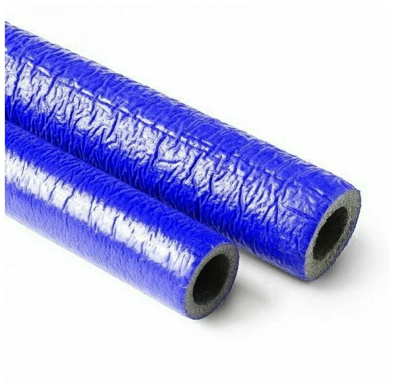 Трубка Energoflex Super Protect 18/6-2, вн. диаметр мм-18, толщина изоляции мм-6, длина м-2 (синяя) - фотография № 1