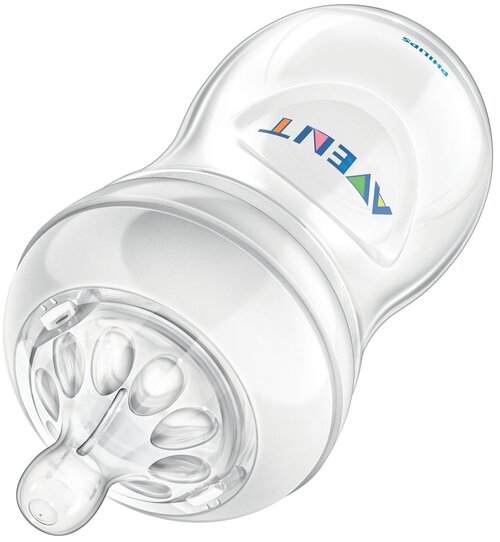 Соска Philips AVENT Natural силиконовая SCF652/27 1м+, 2 шт. бесцветный