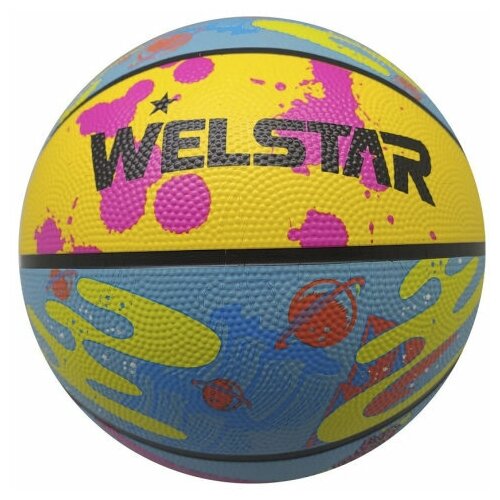 фото Мяч баскетбольный welstar br2814c-5 р.5