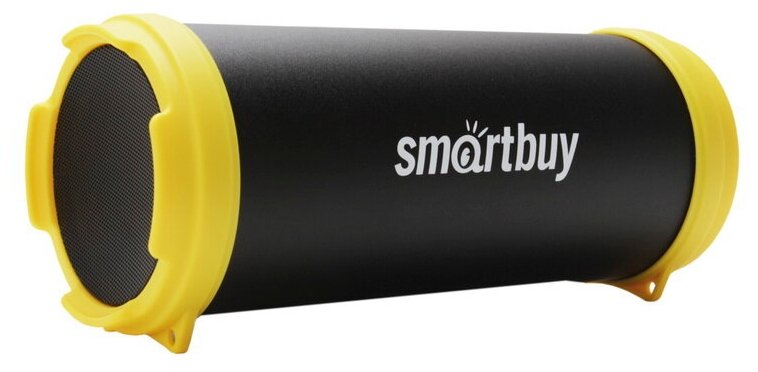 Акустическая система Smartbuy TUBER MKII, 6 Вт, Bluetooth, MP3-плеер, FM-радио, черн/желт(арт. SBS-4200)/18