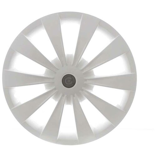 фото Колпаки на колеса disco octava white декоративные r13 4 шт 140