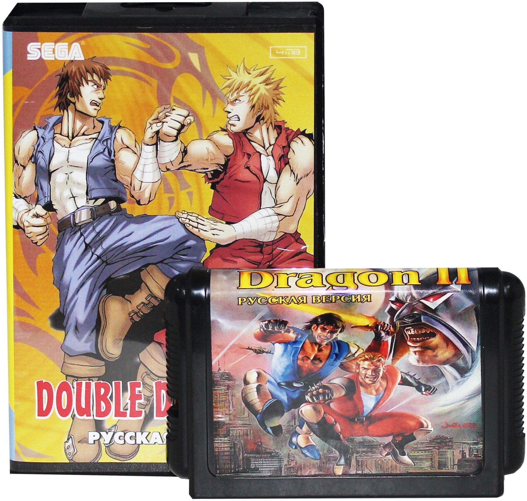 Double Dragon 2: The Revenge (Двойной Дракон 2: Месть) - вторая часть серии игр про Братьев Драконов