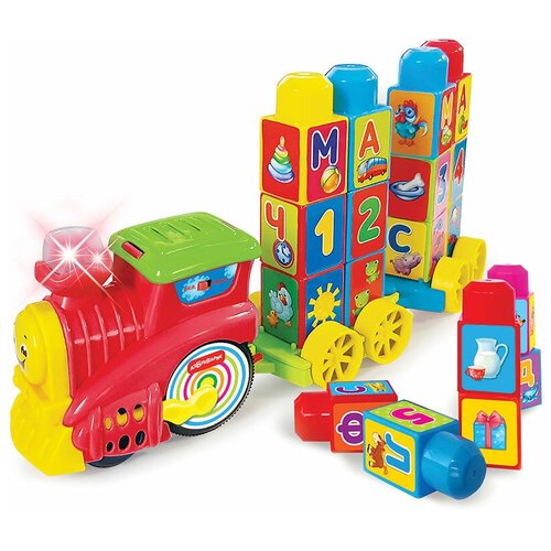 Игрушка музыкальная «Музыкальный поезд Буковка», цвета красный 4746992 игрушка азбукварик поезд буковка музыкальный красный
