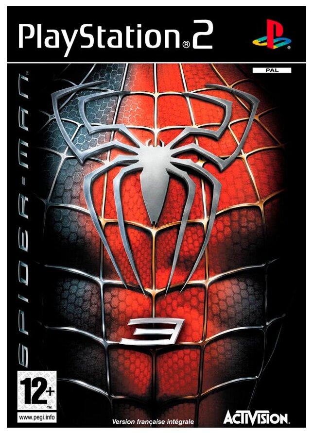 Игра Spider-man 3 для PlayStation 2