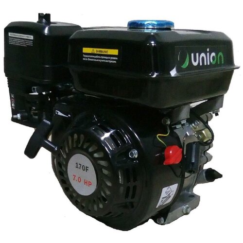 Бензиновый двигатель Union 170F, 7 л.с.
