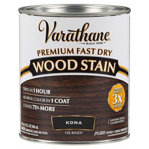 Масло Varathane Fast Dry тонирующее Кофе, 0,236 л