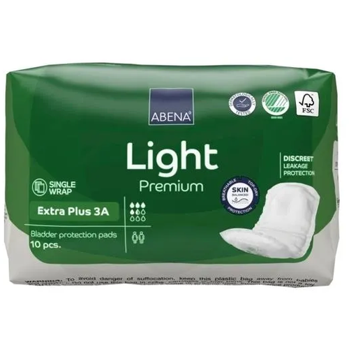 Abena Light Extra Plus 3A / Абена Лайт Экстра Плюс 3А - урологические прокладки, 10 шт.