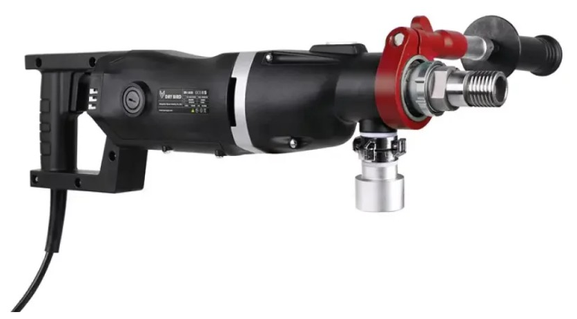 Дрель алмазного бурения с микроударом Bycon DB-162D (диаметр до 200 мм сухое/мокрое сверление)
