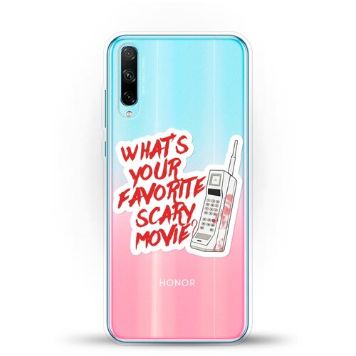 фото Силиконовый чехол scary movie на honor 30i andy & paul