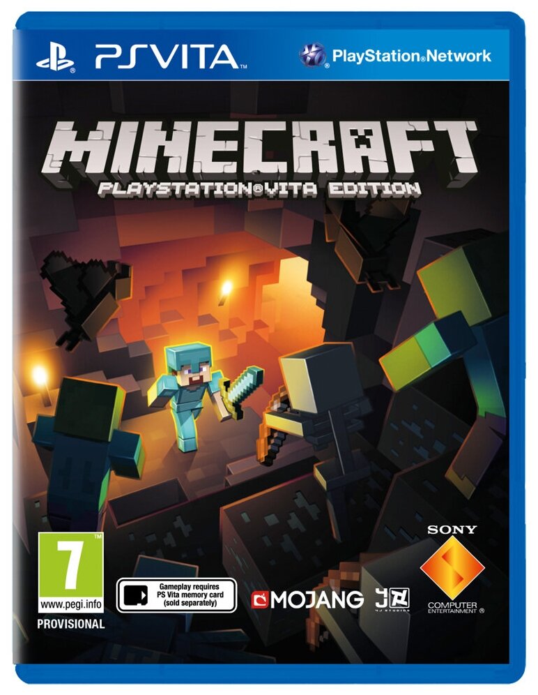 Игра Minecraft для PlayStation Vita