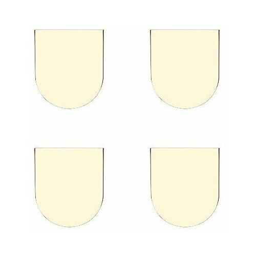 Накладка на скрытую петлю AGB Е30200.12.03 латунь