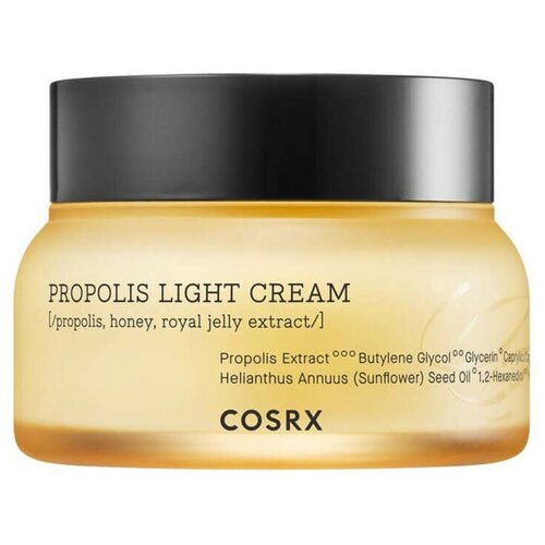 COSRX Propolis Light Cream Крем для лица с прополисом, 65 мл уход за лицом cosrx увлажняющий крем для лица с прополисом full fit propolis light cream