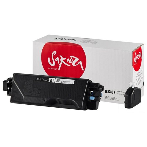 Картридж лазерный SAKURA TK-5280K чер. для Kyocera Mita ECOSYS P6235cdn картридж sakura tk5280c для kyocera mita синий 11000 к p6235cdn