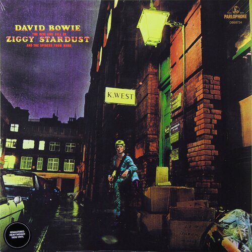 Виниловая пластинка David Bowie: The Rise And Fall Of Ziggy Stardust And The Spiders From Mars (remastered) (180g) (40th Anniversary Limited Edition) (LP + Audio-DVD) david bowie the rise and fall of ziggy stardust and the spiders from mars remastered 180g 40th anniversary limited edition lp audio dvd