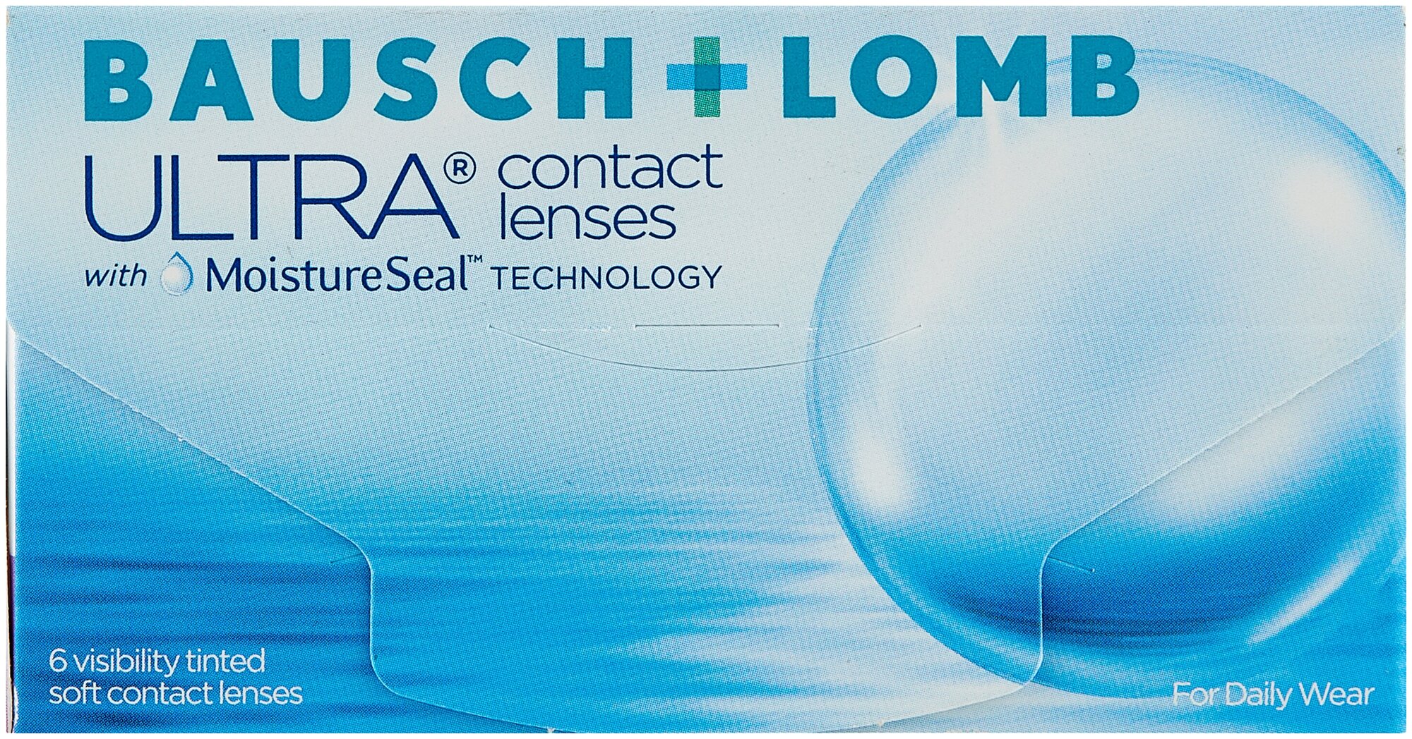 Контактные линзы Bausch & Lomb Ultra, 6 шт., R 8,5, D -2, 1 уп.