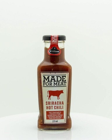 Соус Kuhne “Made for Meat” Sriracha Hotchili томатный острый с перцем Чили 235 мл