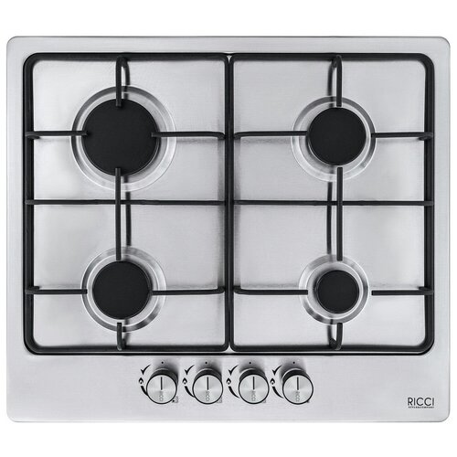 Газовая варочная панель RICCI HBS4511 серебристый 739400₽