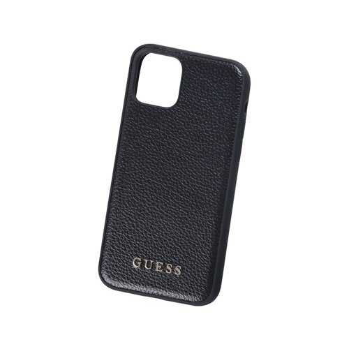 фото Панель-накладка guess iridescent hard pu black для apple iphone 11 pro